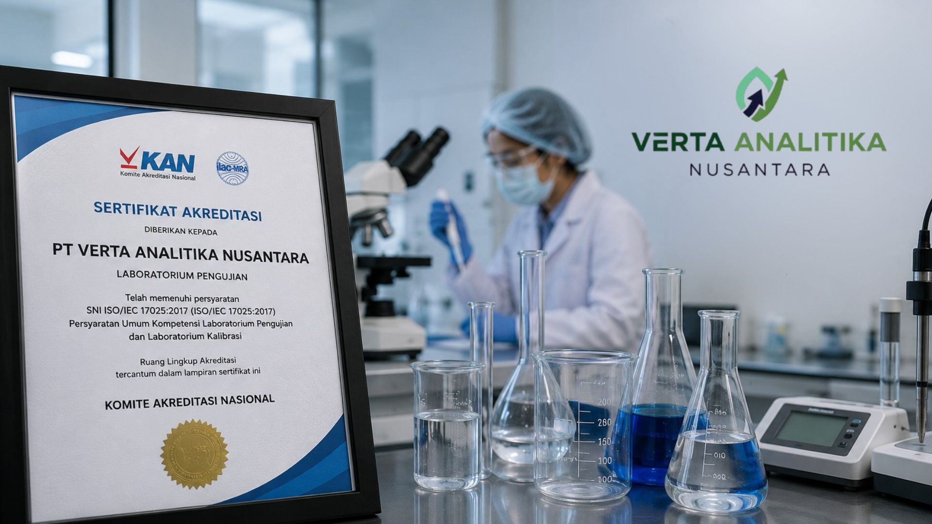 Laboratorium dan sistem mutu Verta Analitika